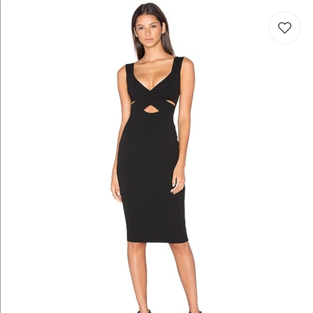 Nookie Rendezvous Midi Dress | Sz M